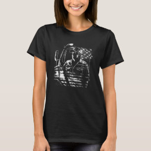 T-shirt camionneur américain Big Rigs Diesel Truck Driver 
