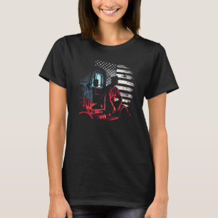 T-shirt camionneur américain Big Rigs Diesel Truck Driver 