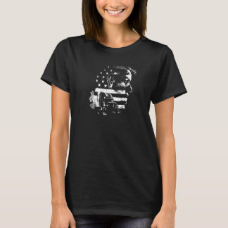 T-shirt camionneur Américain Gros Camions Diesel Conducteu