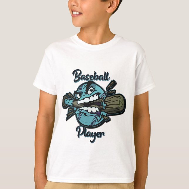 T-shirt Camionneur de baseball joueur chapeau porte - clé  (Devant)