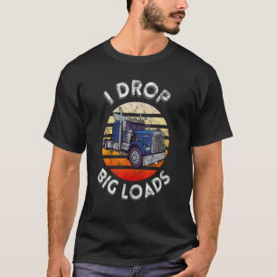 T-shirt Camionneur de camions pour hommes