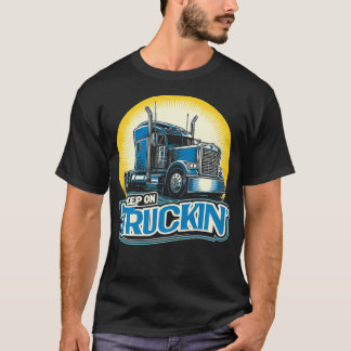T-shirt Camionneur Rétro Camionneur Camionneur Camionneur 