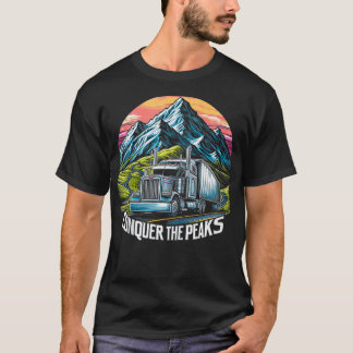 T-shirt Camionneur Rétro Camionneur Camionneur Camionneur 