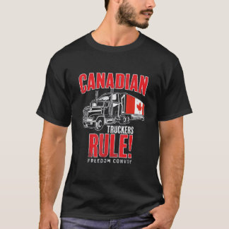 T-shirt Camions canadiens