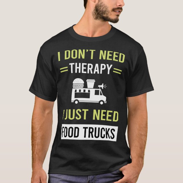 T-shirt Camions de camionnettes de produits thérapeutiques (Devant)