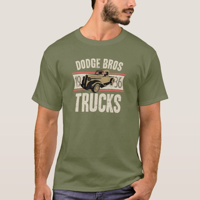 T-shirt Camions de Dodge Bros (Devant)