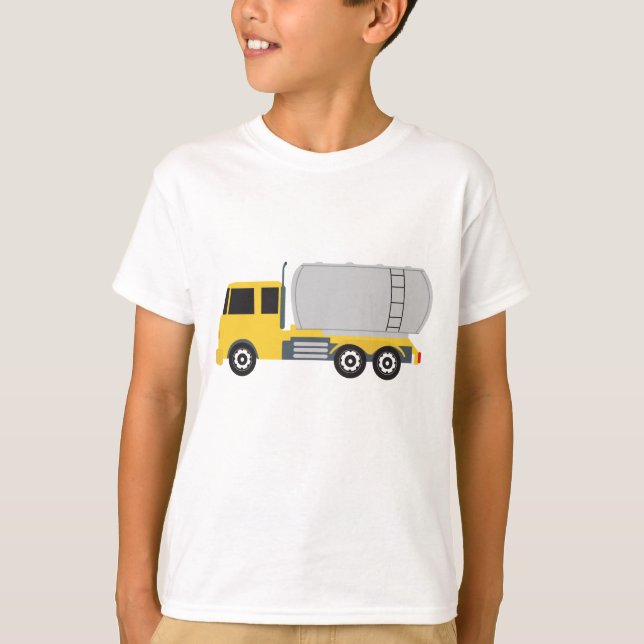 T-shirt Camions de transport de camions-citernes (Devant)