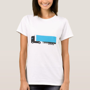 T-shirt Camions de transport semi-remorque