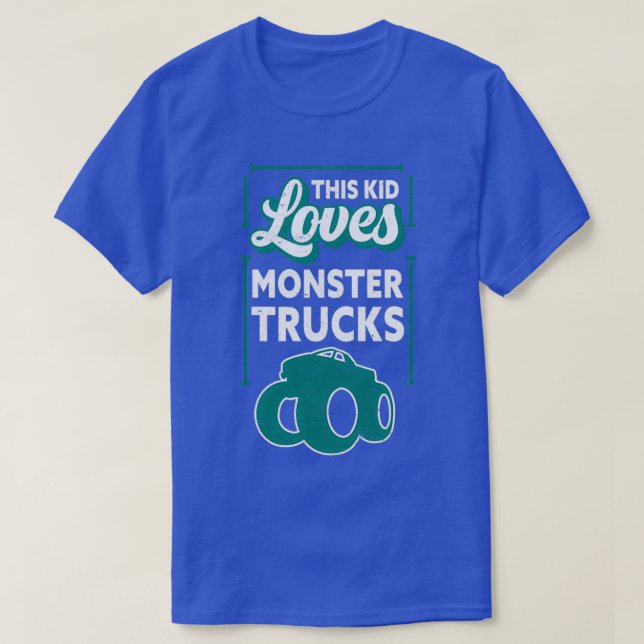 T-shirt Camions Monster 11 (Design devant)