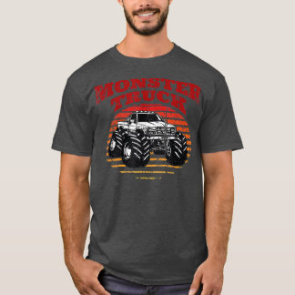 T-shirt Camions Monster pour tout-petits Jeunes et adultes