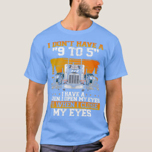 T-shirt Camions semi-camionneurs Conducteur de camionnette