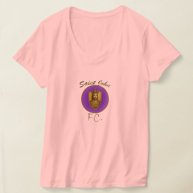 T-shirt Camisa Feminina Saint John FC. (Poser)