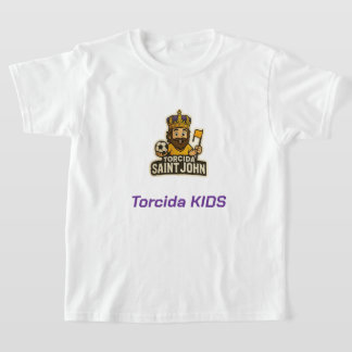 T-shirt Camisa Infantil Torcida Kids Saint John FC.