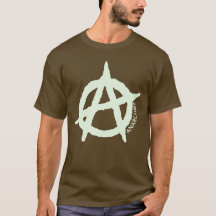Camisa masculina de anarquismo
