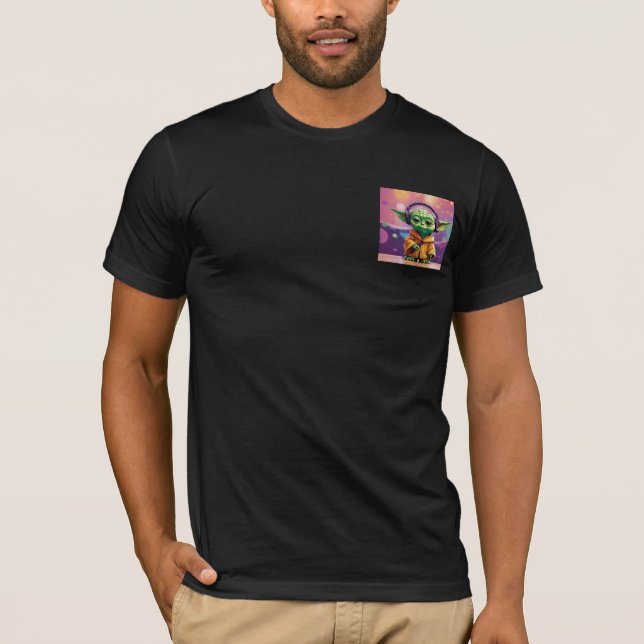 T-shirt camisa yoda  (Devant)