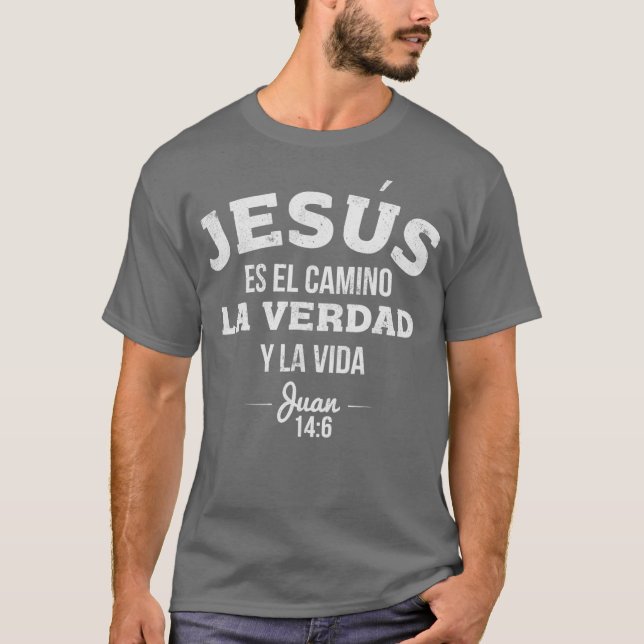 T-shirt Camisas Cristianas sobre Jesus Christian (Devant)