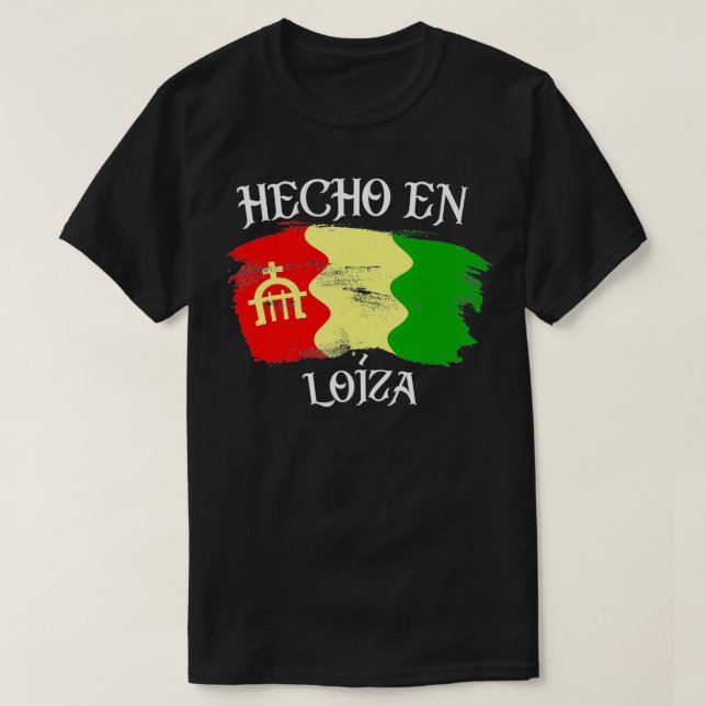 T-shirt Camisas de Puerto Rico Hecho En Loiza  (Design devant)