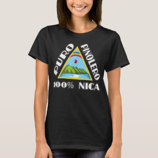 T-shirt Camisas Nicaragua Design Puro Pinolero Nicaragua
