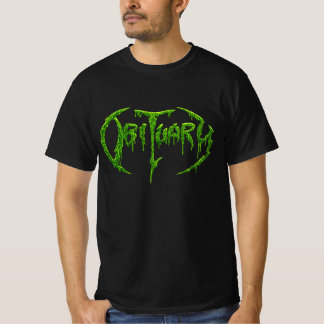 T-shirt Camiseta banda Obituary estampa verde