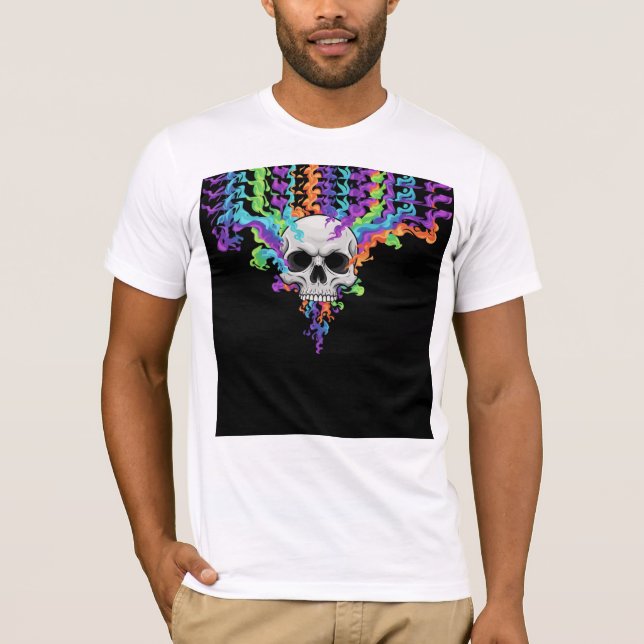 T-shirt Camiseta Bella+Canvas Alucinação Extrema (Devant)