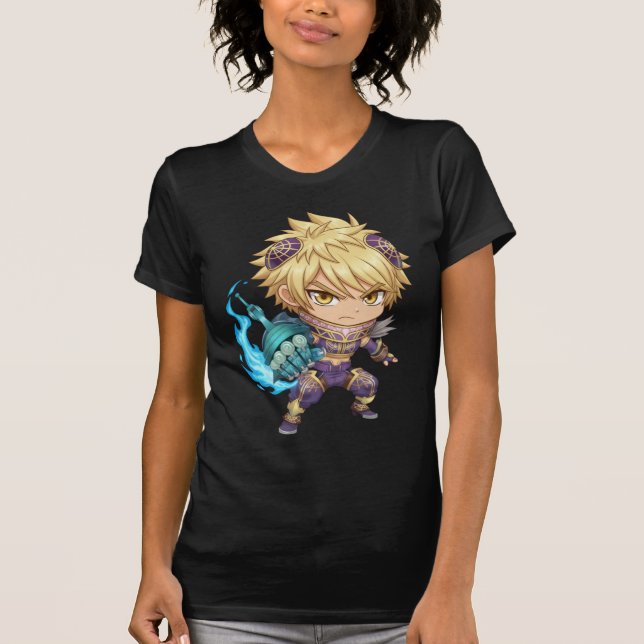 T-shirt Camiseta Bella+Canvas Anunciante Chibi [M] (Devant)