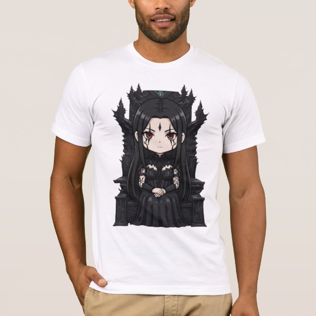 T-shirt Camiseta Bella+Canvas Soberana das Sombras (Devant)
