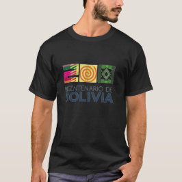 T-shirt Camiseta bicentenario de la Bolivie