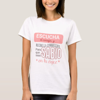 T-shirt Camiseta bienaventurados, consejos sabios