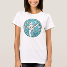 Camiseta Capoeira Feminina: Tocador de Berimbau
