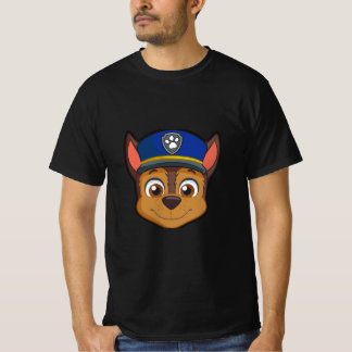 T-shirt Camiseta cara Chase patrulha canina