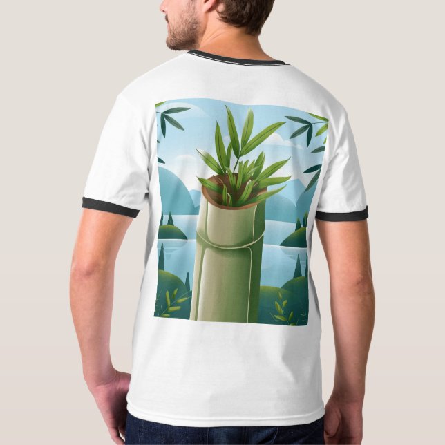 T-SHIRT CAMISETA COM PANDA (Dos entier)