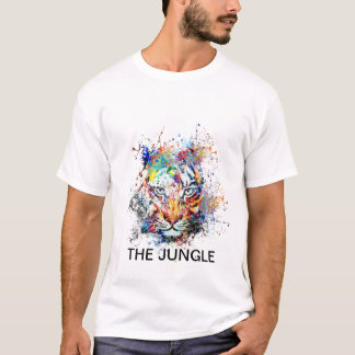 T-shirt Camiseta con diseño de tigre