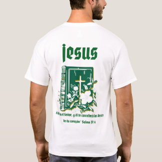 T-shirt Camiseta Cristiana para Hombre - Estilo Relajado