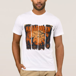 T-shirt Camiseta de Monstruos Clásicos de Halloween