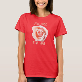 T-SHIRT CAMISETA DE ROSA