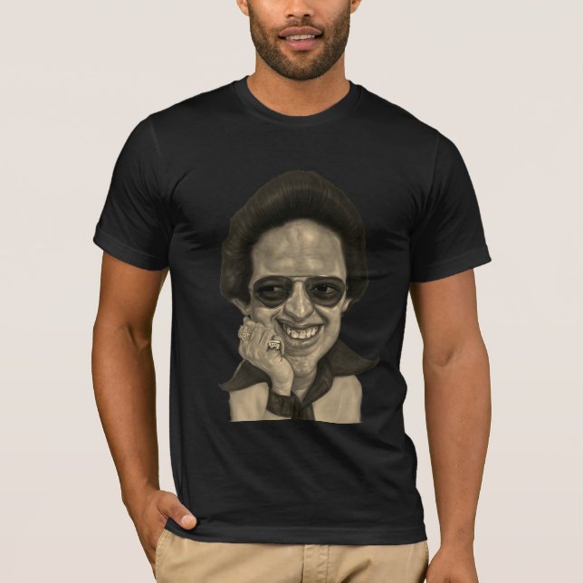 T-shirt Camiseta Diseño de  Héctor Lavoe (Devant)