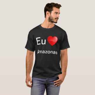T-shirt Camiseta Eu amo Amazonas