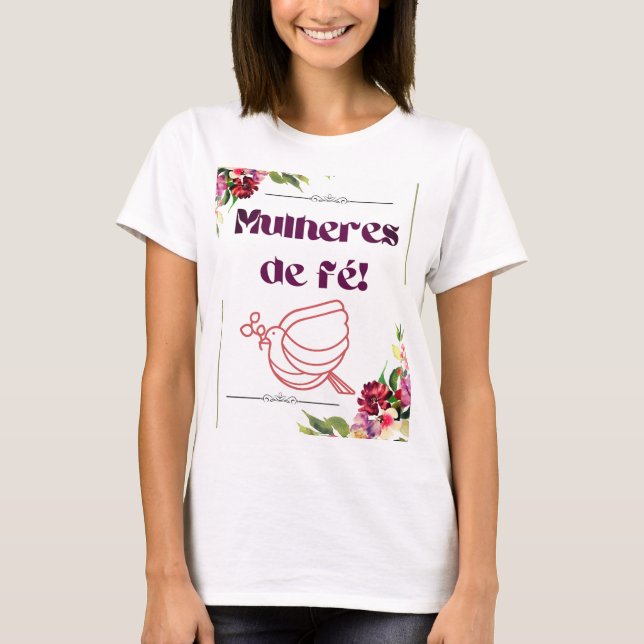 T-shirt camiseta feminina (Devant)