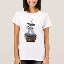 T-shirt Camiseta Feminina Básica Chama Sagrada-4