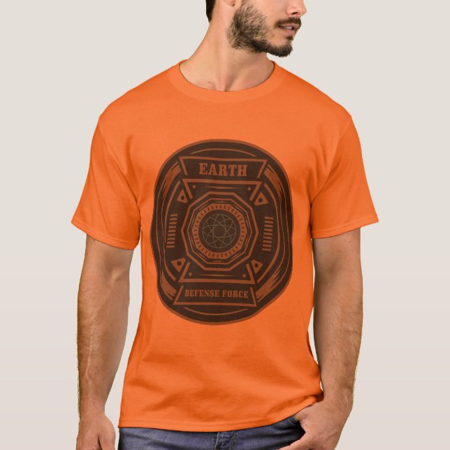 T-shirt Camiseta Fuerza de Defensa de la Tierra (Devant)