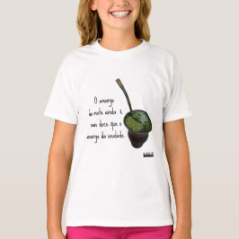 T-shirt Camiseta gaudéria infantil feminina "mate amargo"