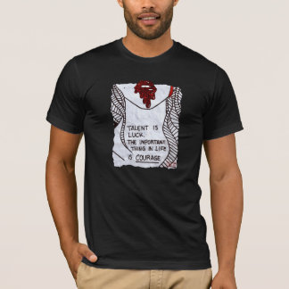 T-shirt Camiseta Graffiti Talent is luck