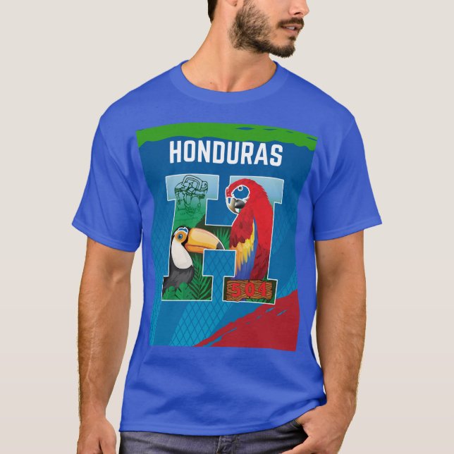 T-SHIRT CAMISETA HONDURAS (Devant)