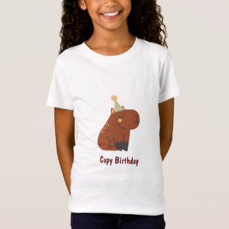 T-Shirt Camiseta Infantil Capivara