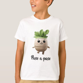 T-shirt Camiseta Infantil Pipo Paso a Paso – Diseño Inspir
