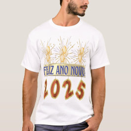 T-shirt Camiseta Masculina  - ano novo