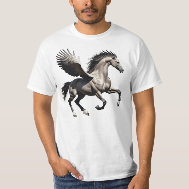 T-shirt Camiseta Masculina Básica Cavalo Alado Value (Devant)