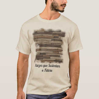T-shirt Camiseta Masculina Básica Madeira Viva