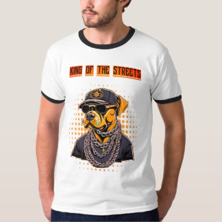 T-shirt Camiseta masculina Dog King