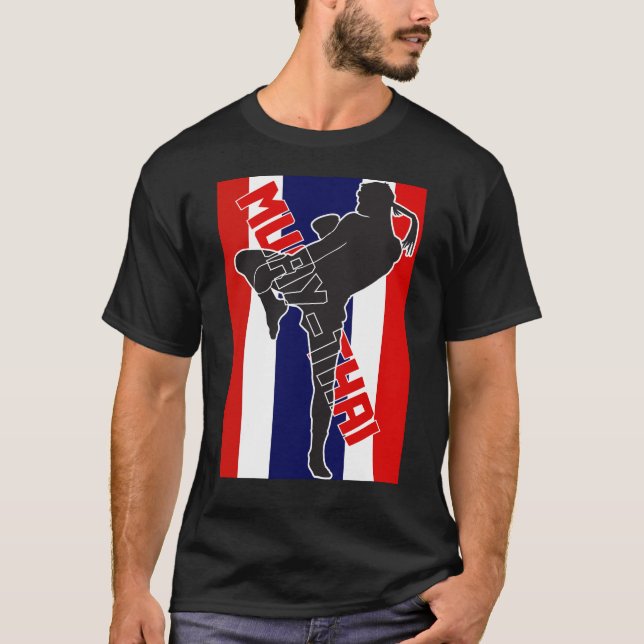 T-shirt Camiseta Masculina Muay Thai (Devant)